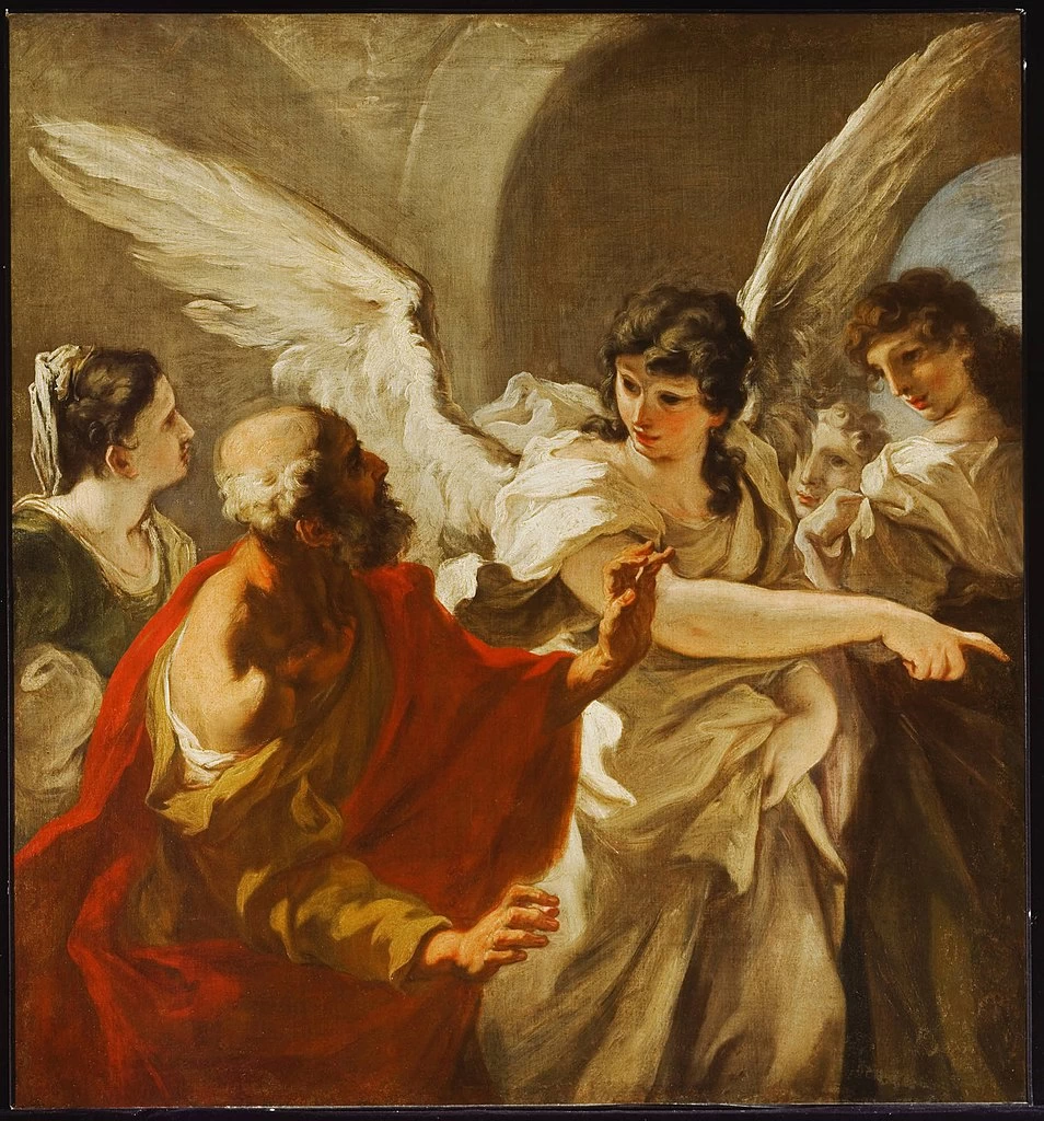 Lot e l'angelo - Princeton University Art Museum